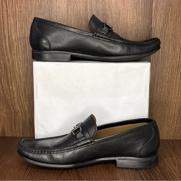 Peter Millar Leather Bit Loafers 8.5M Refined Slip On Dress Shoes main image 8